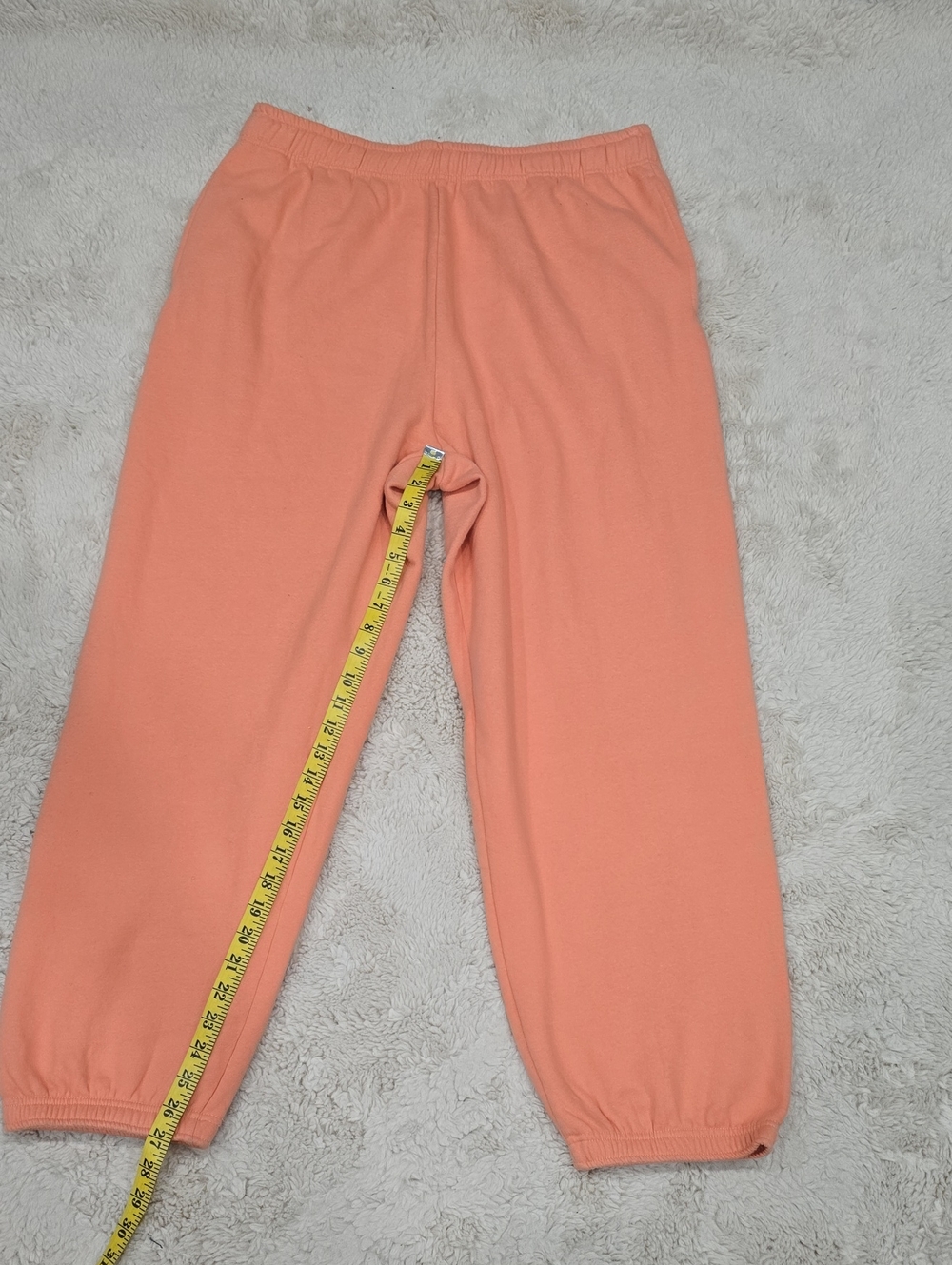 Urban Outfitters Peach Coral Track Joggers - Picture 4 of 6